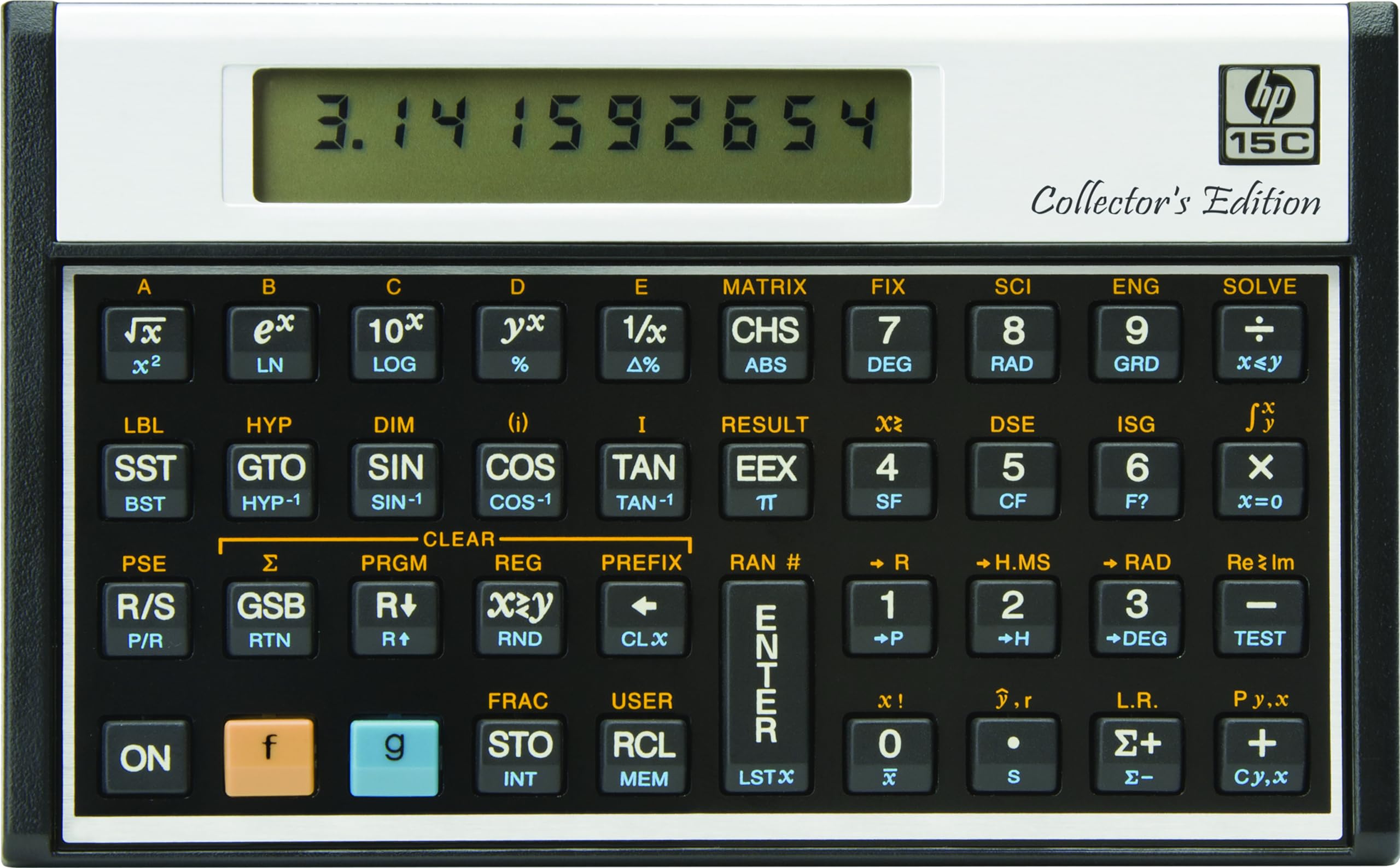 HEWLETT・PACKARD　hp　ヒューレッドパッカード　HP-15C　科学技術計算用電卓　関数電卓　純正ケース　レトロ　ビンテージ Amazon.co.jp: HP 15 C - 電卓。 : 文房具・オフィス用品